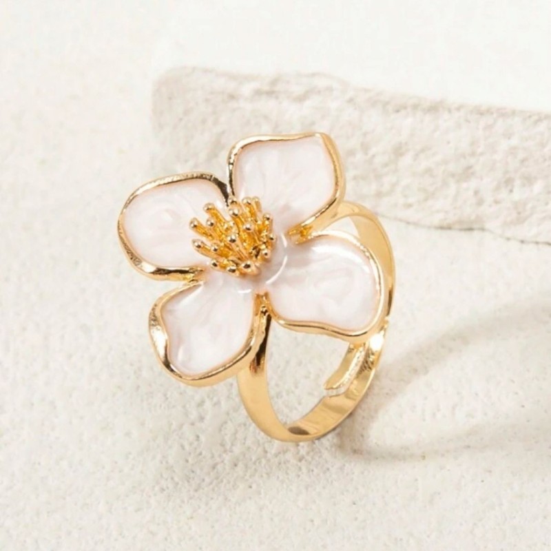 Anillo flor