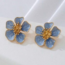Pendientes flor