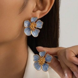 Pendientes flor