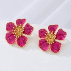 Pendientes flor