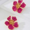 Pendientes flor